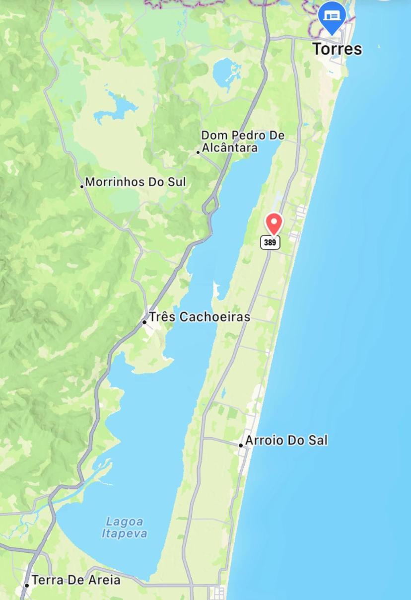 Haras Trevo De Ferro, Praia, Piscina E Campo Торрес Екстер'єр фото